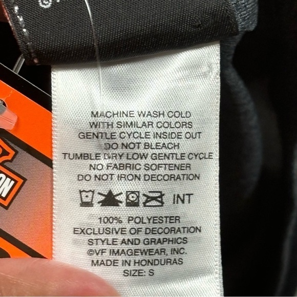 Harley Davidson moisture Wicking V Neck women’s small 179 - Picture 2 of 6